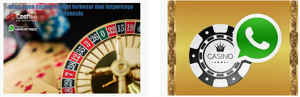 Layanan whatsapp di agen judi online resmi Sbobet casino